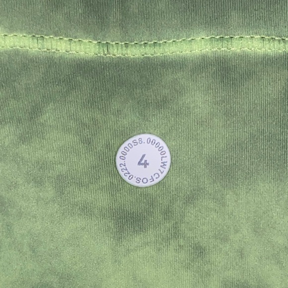 Lululemon Base Pace High-Rise Short 8" in City Grit Green Multi ~ Size 4 New - Picture 14 of 15